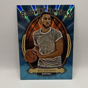 2020 Upper Deck Goodwin Champions - Ben Simmons #GB-2 76ers - Blue Foil /499